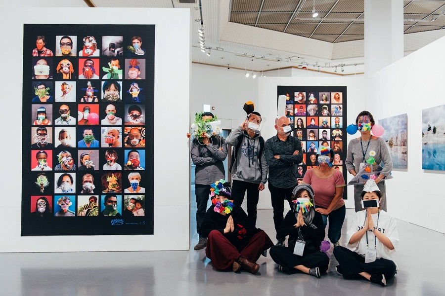 個性口罩展，疫情下的展覽，口罩展